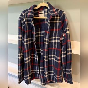 Plaid oversized shirt